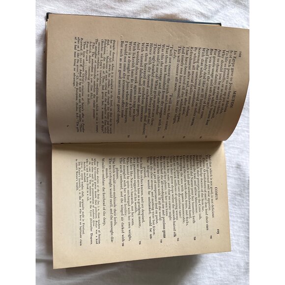 The Poems Of John Milton By James Holly Hanford 1936 Hardcover - Picture 12 of 16